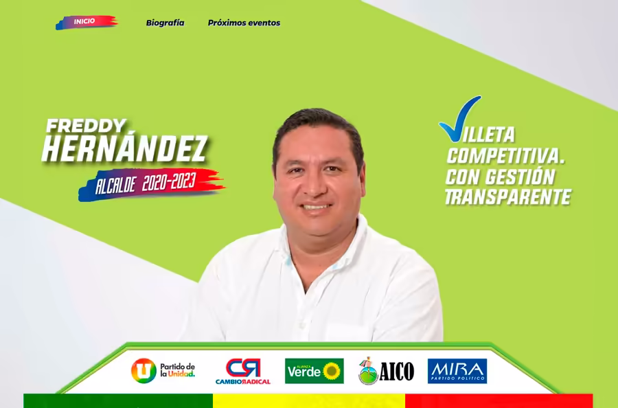 Sitio Campaña Freddy Hernández