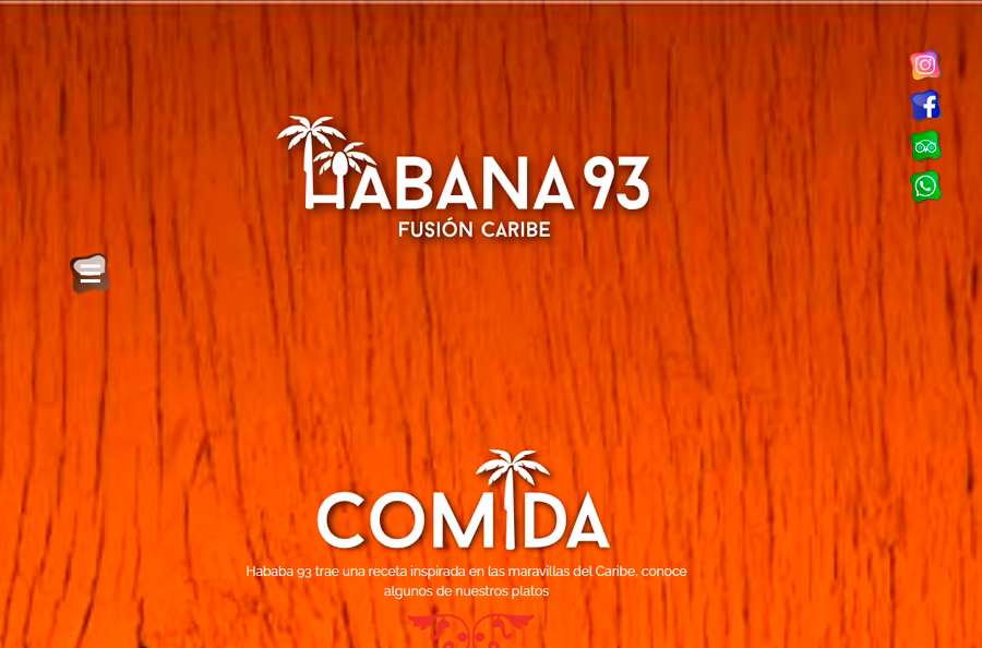 Web Restaurante
