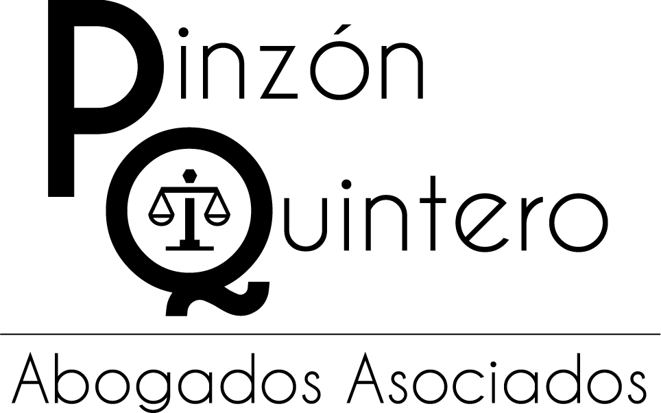 Logotipo oficial de la firma Pinzón Quintero Abogados Especializados